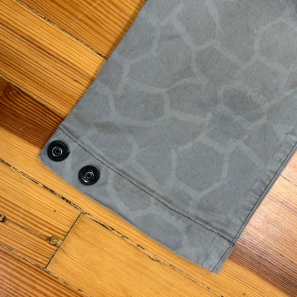 Stone Island Vintage Tactical Gray Pattern Chino Pants Made in Italy Size 30 - Picture 6 of 9